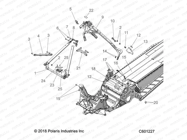 CHASSIS | CHASSIS, CHASSIS ASM. and OVER STRUCTURE - S21EGT8R ALL OPTIONS (C601227)