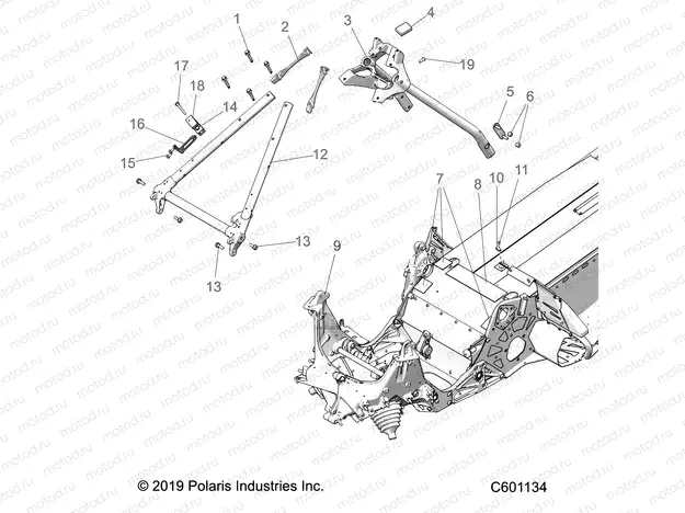 CHASSIS | CHASSIS, CHASSIS ASM. and OVER STRUCTURE - S22CFE5TSL (C601134)