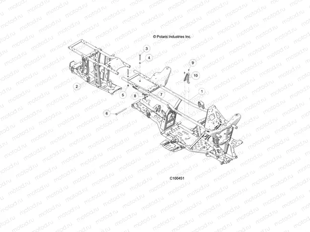 CHASSIS | CHASSIS, FRAME - A20S6E57F1/FL (C100451)