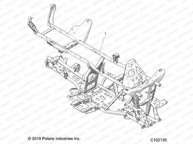 CHASSIS | CHASSIS, FRAME - A20SEG50A1/A5/CA1/CA5 (C102135)
