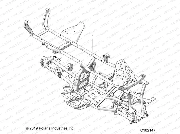 CHASSIS | CHASSIS, FRAME - A20SHE57BN/BF/Z57BX (C102147)