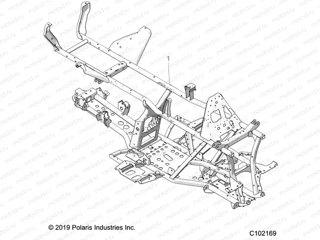 CHASSIS | CHASSIS, FRAME - A20SHE57FP/S57CP/FP/CU (C102169)