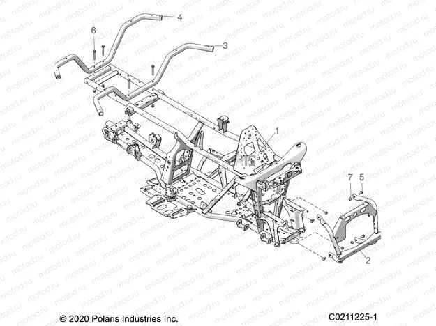 CHASSIS | CHASSIS, FRAME - A21SEA57A1/A3/A5/A7/A9 (C0211225-1)