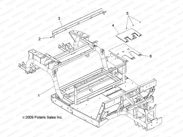 CHASSIS | CHASSIS, FRAME - L11AB08/AA08 ALL OPTIONS (49LEVCHASSIS10BSTN)