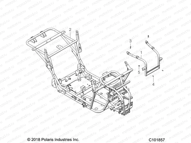 CHASSIS | CHASSIS, MAIN FRAME - A20HAB15A2 (C101857)