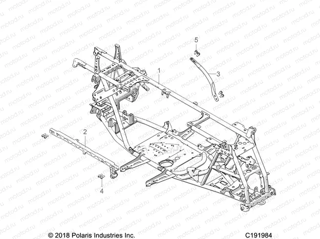 CHASSIS | CHASSIS, MAIN FRAME - A20SXD95A9/E95AG (C101984)
