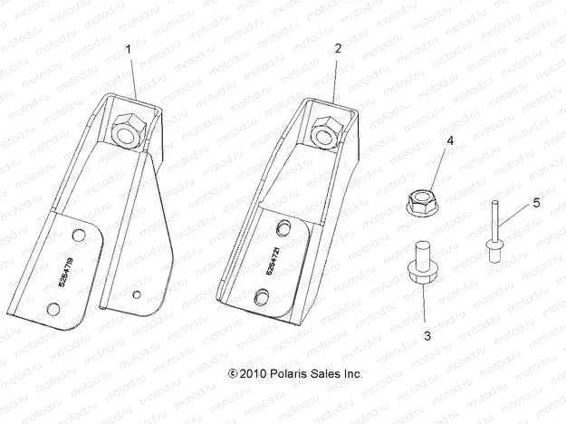 CHASSIS | CHASSIS, SEATBELT ANCHOR - A13MN50ET/EX (49ATVANCHOR11SP500TR)