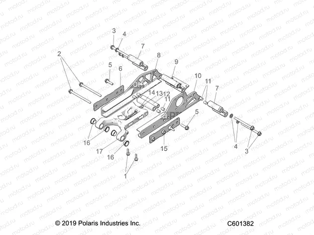 CHASSIS | CHASSIS, SUB FRAME ASM. - J20DRBXXX/DRCXXX ALL OPTIONS (C601382)