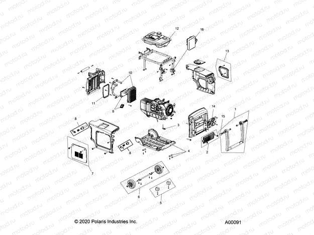 CHASSIS - P20GDGENA (A00091) | CHASSIS - P20GDGENA (A00091)