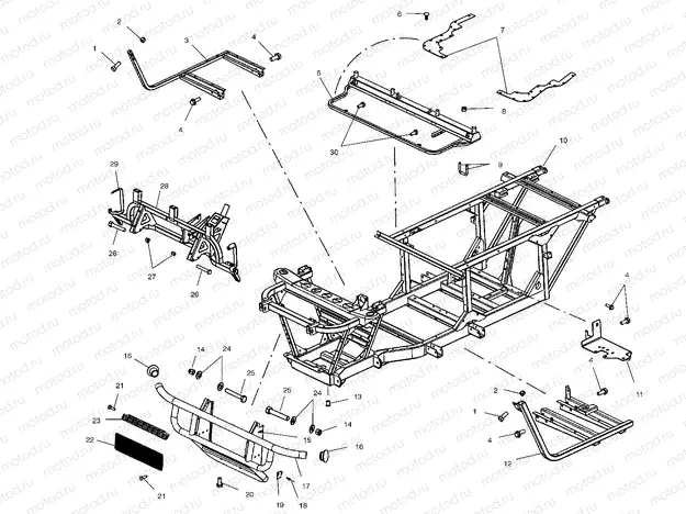 CHASSIS/BODY  - C10RB42AA (4976407640A04) | CHASSIS/BODY  - C10RB42AA (4976407640A04)