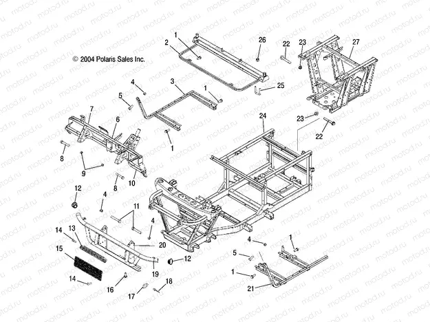 CHASSIS/BODY - R05RD68AA/AB (4998269826A05) | CHASSIS/BODY - R05RD68AA/AB (4998269826A05)