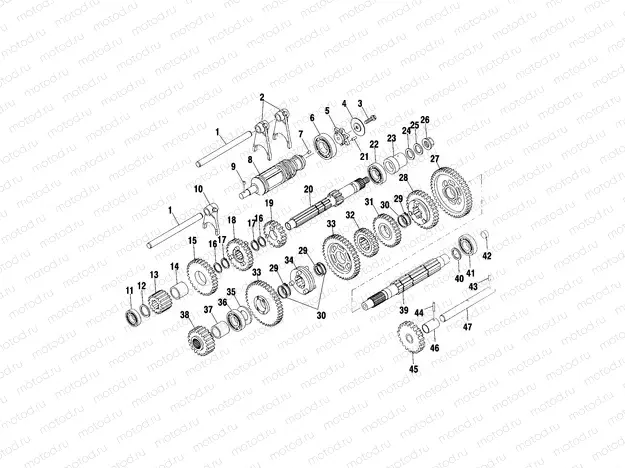CLUTCH - A01CK42AA (4964136413D008) | CLUTCH - A01CK42AA (4964136413D008)