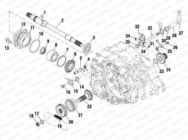CLUTCH - A02CK42AA/AB (4970327032D08) | CLUTCH - A02CK42AA/AB (4970327032D08)
