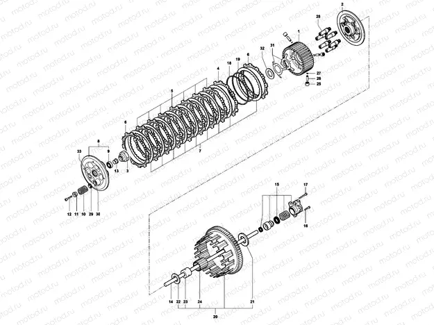 Clutch Assembly MY08