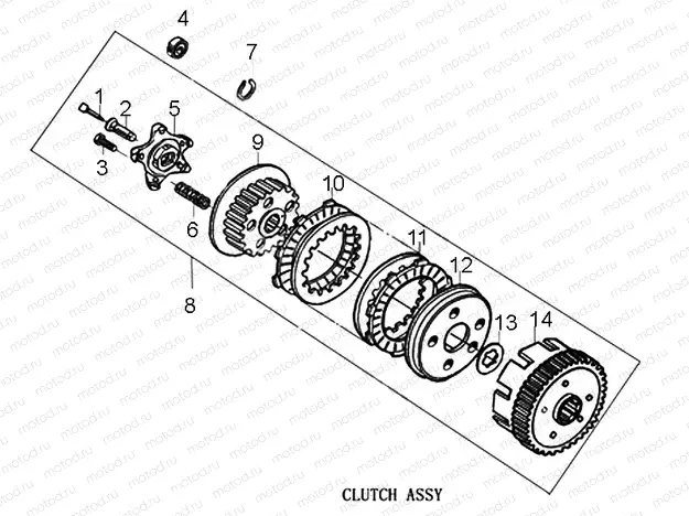 CLUTCH ASSY