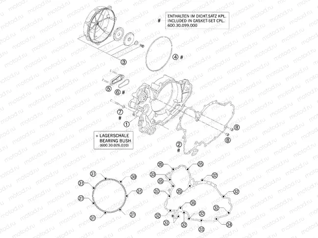 CLUTCH COVER