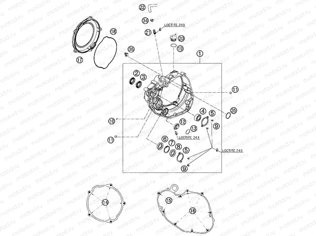 CLUTCH COVER