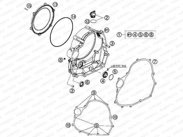 CLUTCH COVER