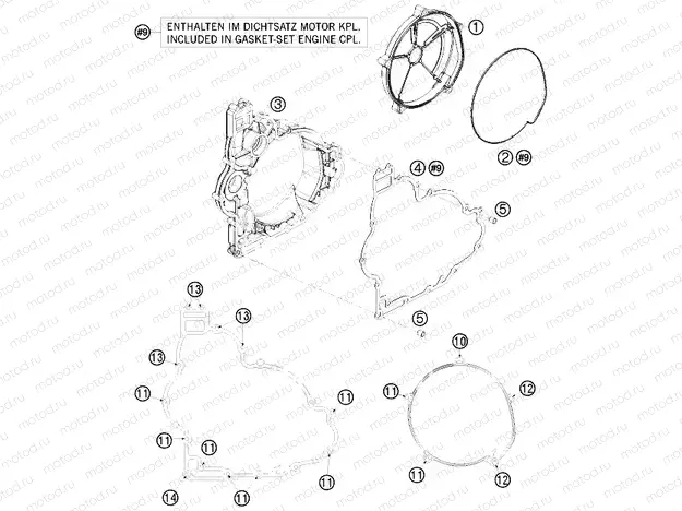 CLUTCH COVER