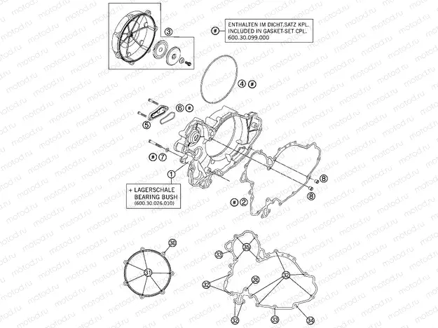 CLUTCH COVER