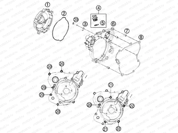 CLUTCH COVER