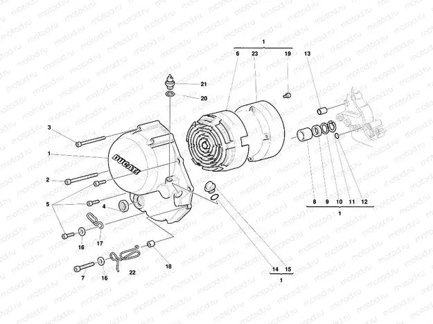 CLUTCH COVER