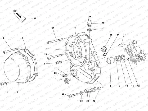 CLUTCH COVER