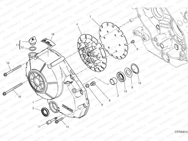 CLUTCH COVER
