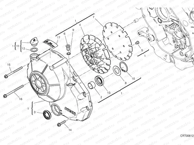CLUTCH COVER