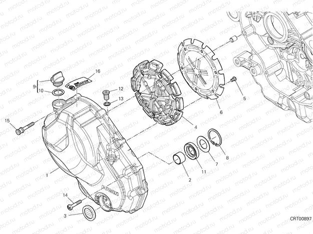 CLUTCH COVER