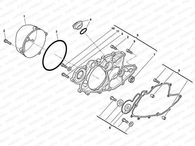 CLUTCH COVER