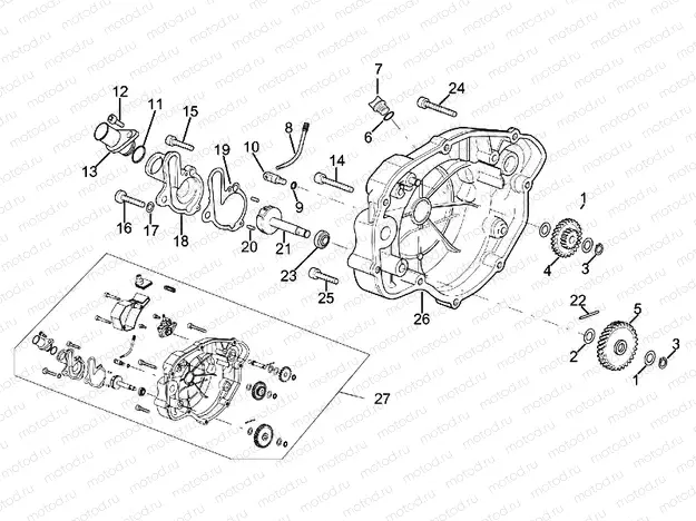 Clutch cover