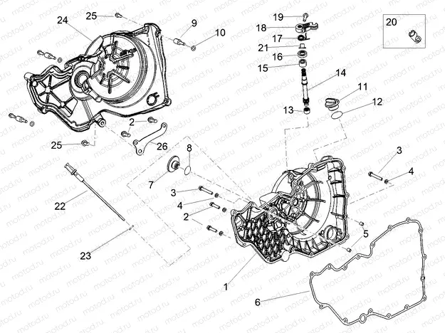 Clutch cover