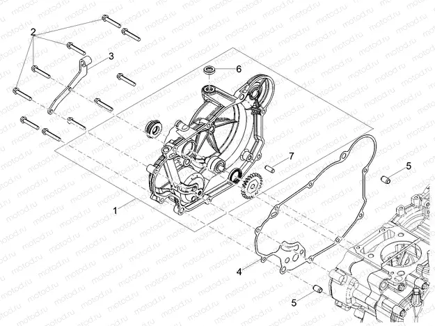 Clutch cover