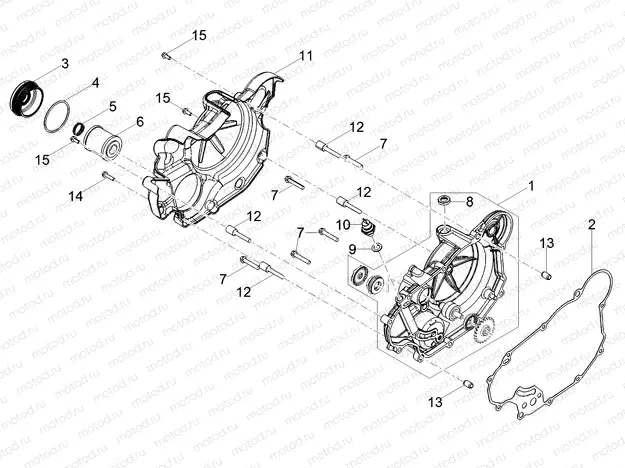 Clutch cover
