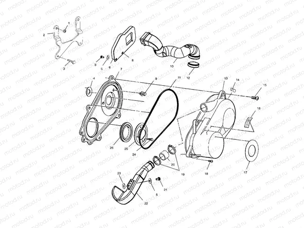 CLUTCH COVER - A01AA32AA (4963816381C001) | CLUTCH COVER - A01AA32AA (4963816381C001)