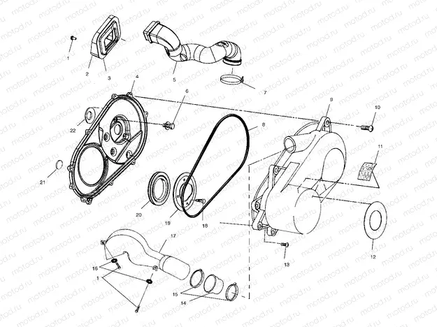 CLUTCH COVER - A01CB32AA (4963966396B012) | CLUTCH COVER - A01CB32AA (4963966396B012)