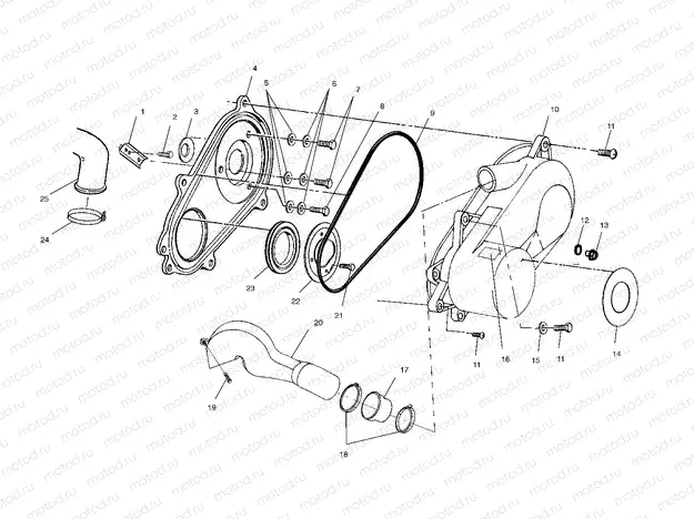 CLUTCH COVER - A03CH42AA/AB/A (4986088608C07) | CLUTCH COVER - A03CH42AA/AB/A (4986088608C07)
