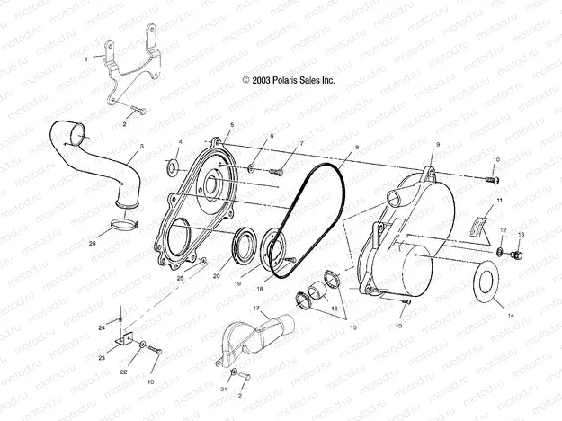 CLUTCH COVER - A04CL50AA (4986288628C06) | CLUTCH COVER - A04CL50AA (4986288628C06)