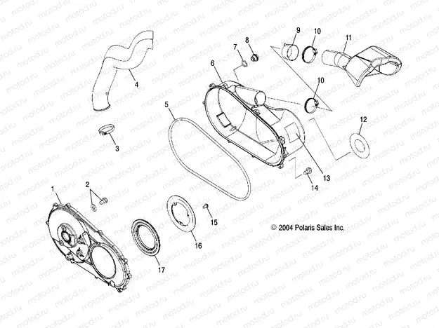 CLUTCH COVER - A06MH46 ALL OPTIONS (4994169416C09) | CLUTCH COVER - A06MH46 ALL OPTIONS (4994169416C09)