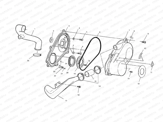 CLUTCH COVER - A99AE50DA (4949204920c010) | CLUTCH COVER - A99AE50DA (4949204920c010)