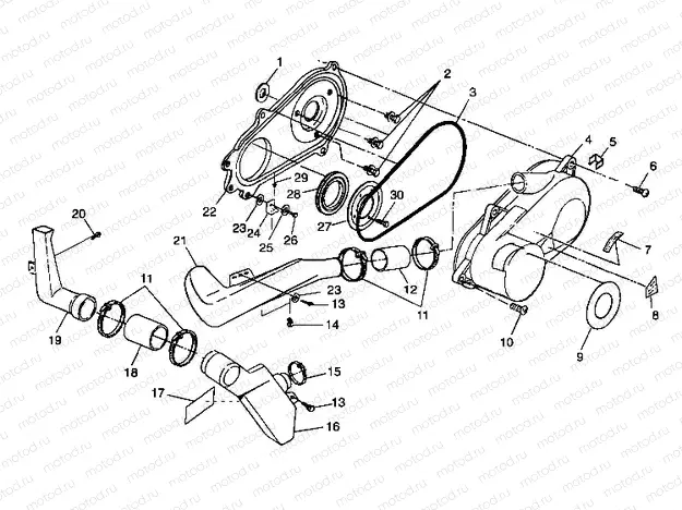 CLUTCH COVER - A99CC28CA (4949484948c005) | CLUTCH COVER - A99CC28CA (4949484948c005)