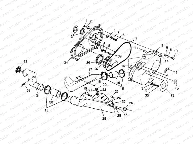 CLUTCH COVER ASSEMBLY 2x4 400L W947540 (4926752675B012) | CLUTCH COVER ASSEMBLY 2x4 400L W947540 (4926752675B012)