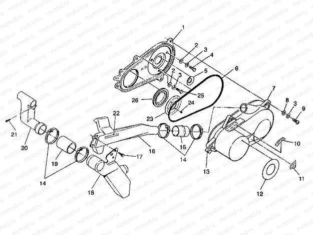 CLUTCH COVER ASSEMBLY 4X4 250 W938127 (4924042404025A) | CLUTCH COVER ASSEMBLY 4X4 250 W938127 (4924042404025A)