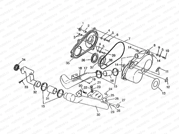CLUTCH COVER ASSEMBLY 6x6 400L | CLUTCH COVER ASSEMBLY 6x6 400L, SWEDISH S948740 and  NORWEGIAN N948740 (4926812681033A)