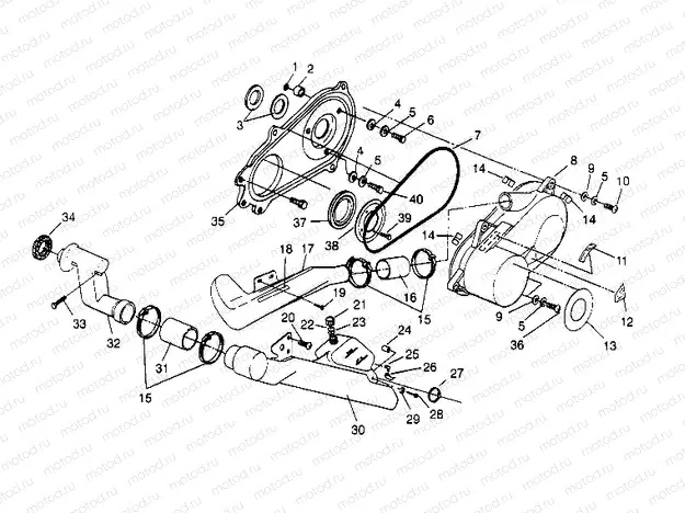 CLUTCH COVER ASSEMBLY Sportsman 4x4 W948040 (4926842684B014) | CLUTCH COVER ASSEMBLY Sportsman 4x4 W948040 (4926842684B014)