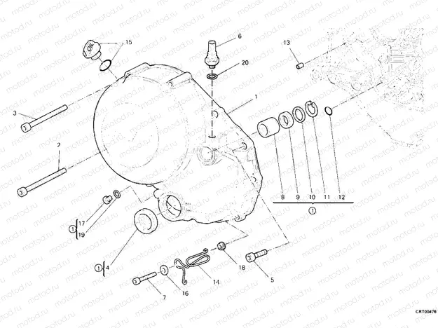 CLUTCH COVER » CLUTCH