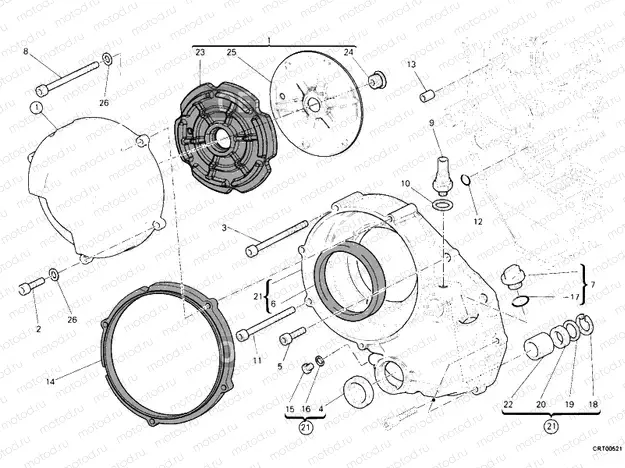 CLUTCH COVER » CLUTCH