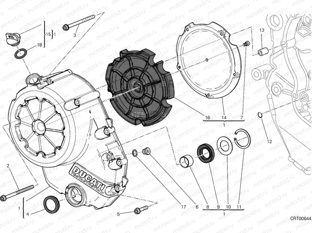 CLUTCH COVER [MOD:DVLC]