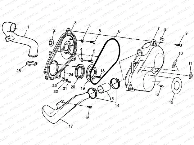 CLUTCH COVER - W98AE50A (4946394639c012) | CLUTCH COVER - W98AE50A (4946394639c012)